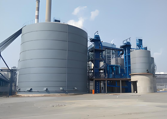 山阳1万吨钢板仓